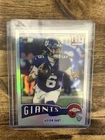 2025 Topps Chrome Football - Jaxson Dart 1975 Throwback Refractor RC Giants