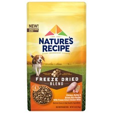 Freeze Dried Chicken, Barley Brown Rice Dog Food 3.5 lb Bag