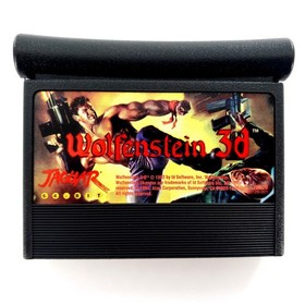 Wolfenstein 3D (Atari Jaguar, 1994) Complete w/ Overlay Mint Cartridge Tested