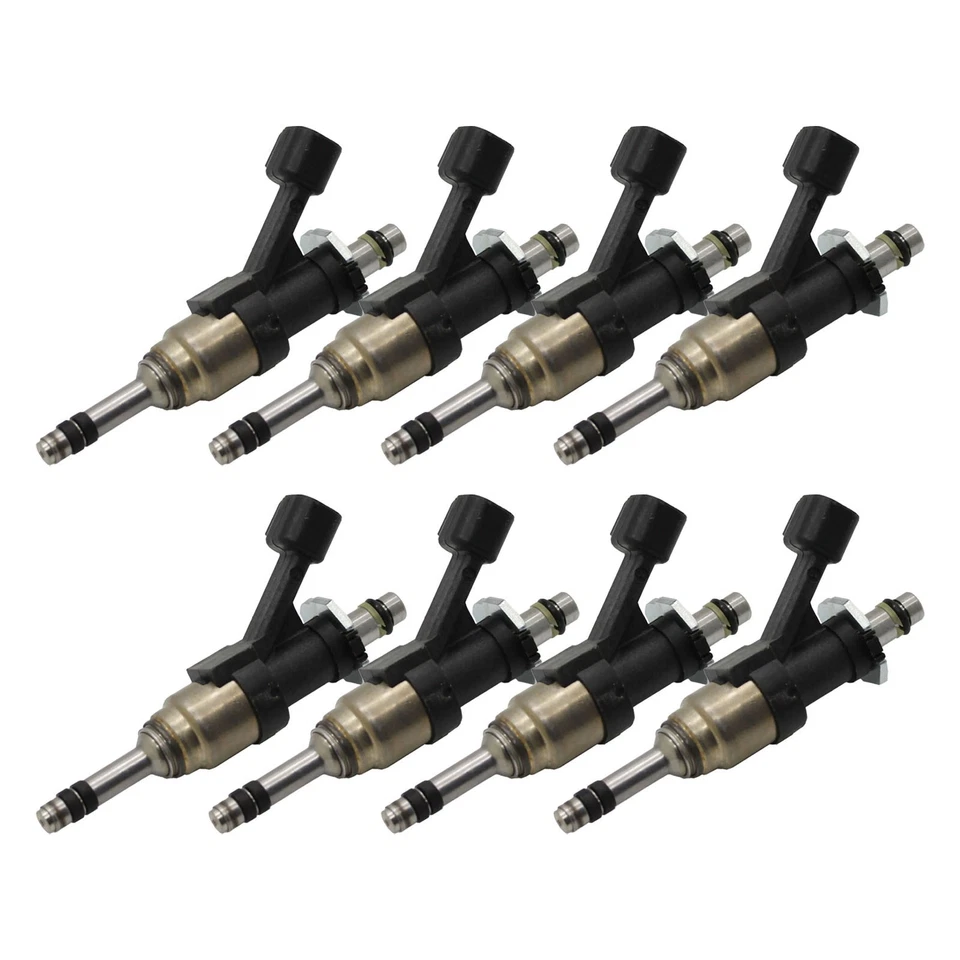 8X Inyector de combustible OEM 12710481 12668390 para General Motors Chevrolet Cadillac GMC Foto 2 de 4