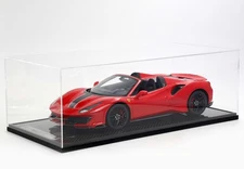 New BBR FERRARI 488 PISTA SPIDER 2018 1:12 Model Car Red BBR1225B KidBX