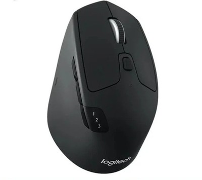 Logitech M720 TRIATHLON Bluetooth Kabellose Optische Maus mit Empfänger Ergonomisch