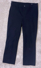 AYR The Daily Dose Bi-Stretch Cotton Blend Cropped Pant Black 28 MINT 