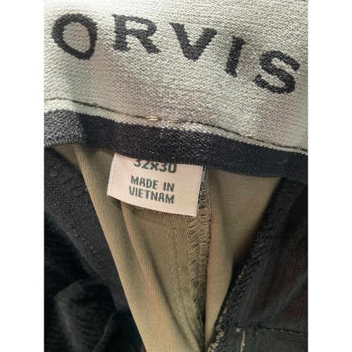 Orvis Green Men's Straight Pants - Size 32x30 - Picture 3 of 4