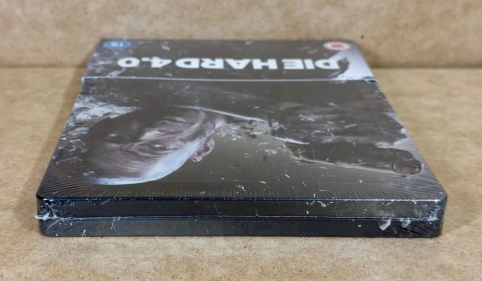 DIE HARD 4.0 - UK EXCLUSIVE BLU RAY STEELBOOK - NEW & SEALED - Image 4 of 4