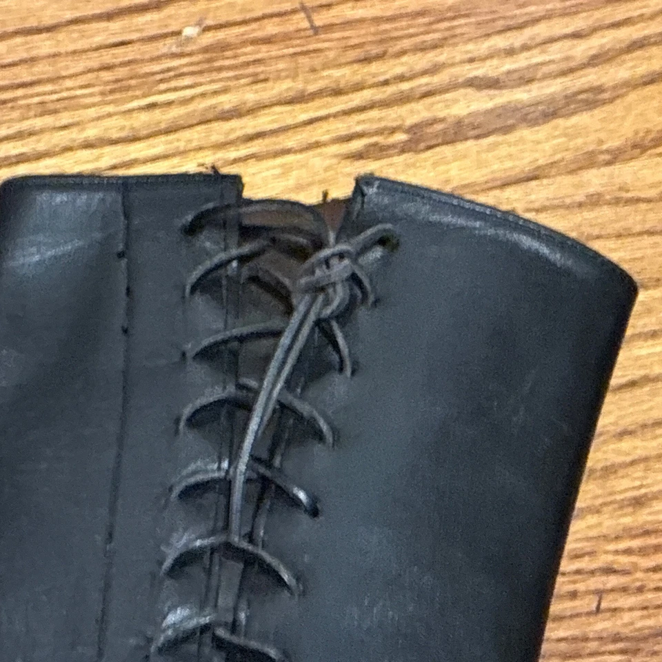 Botas de moto Harley Davidson de cuero para mujer años 80 7,5 W 8611. A7306285 Foto 2 de 4