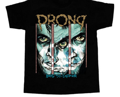 Prong Beg To Differ 90 Heavy Cotton Black All Size Men Women Classic Shirt BL628