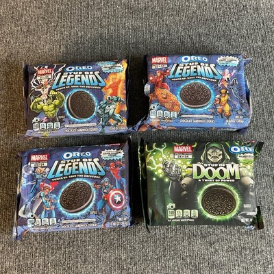 Oreo Marvel Stuf of Legends & Stuf of Doom Chocolate Sandwich Cookies 10.68oz