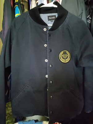 Diamond supply co bomber street wear work wear varsity university style jacket
