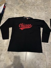Vintage JNCO Jeans Chicago Illinois Long Sleeve T -Shirt SZ XL