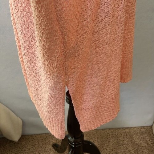 Olivia Sky 3/4 Sleeve Loose Ribbon Knit Cardigan - Picture 9 of 11