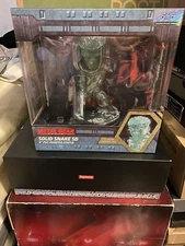 Metal Gear Solid 8" PVC Painted Solid Snake SD Stealth Camouflage Statue