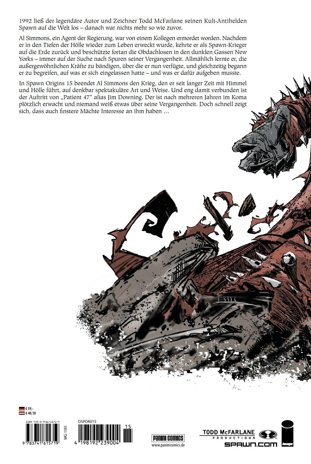 Thumbnail - Spawn Origins Collection. Bd.15 David Hine