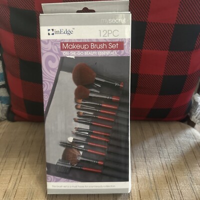 12pc Makeup Brush Set with Case