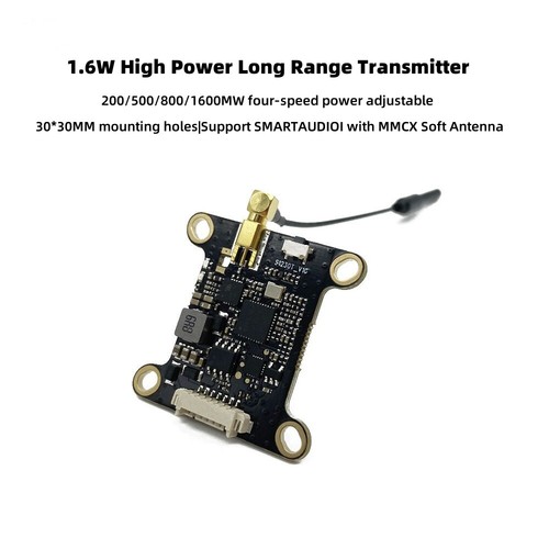 Transmisor de video torre FPV 5,8G 1,6 W disipación de calor de alta potencia 2-6S - Imagen 3 de 6