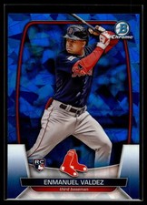 Enmanuel Valdez 2023 Bowman Chrome Sapphire Edition Rookie Card #9