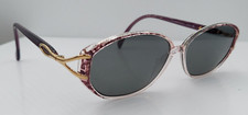 Vintage Silhouette 1964 Purple Oval Sunglasses Frames Austria