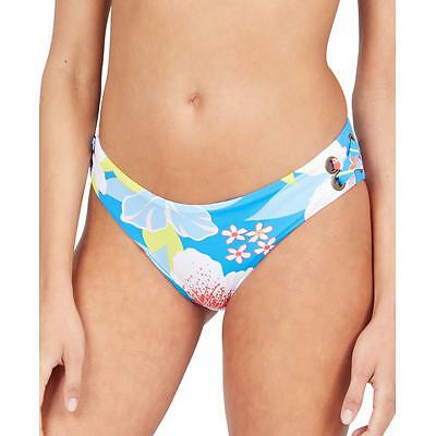 Roxy BLUE She Just Shines Full Bikini Swim Bottoms, US X-Large