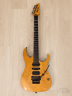 2001 Ibanez J Custom RG8570, JCRG-80-NT AAAAA Flame Maple Top 
