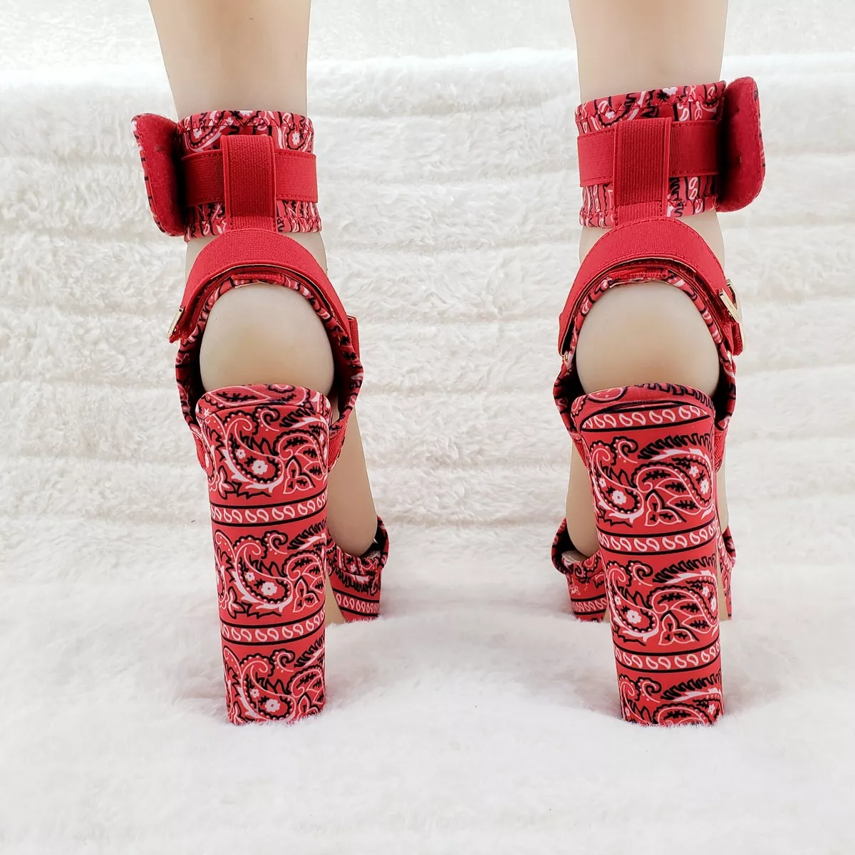 Bandana heels deals
