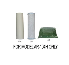 Original Koolermax AR104H Annual Filter Set Sediment Carbon DI Resin Refill Bag