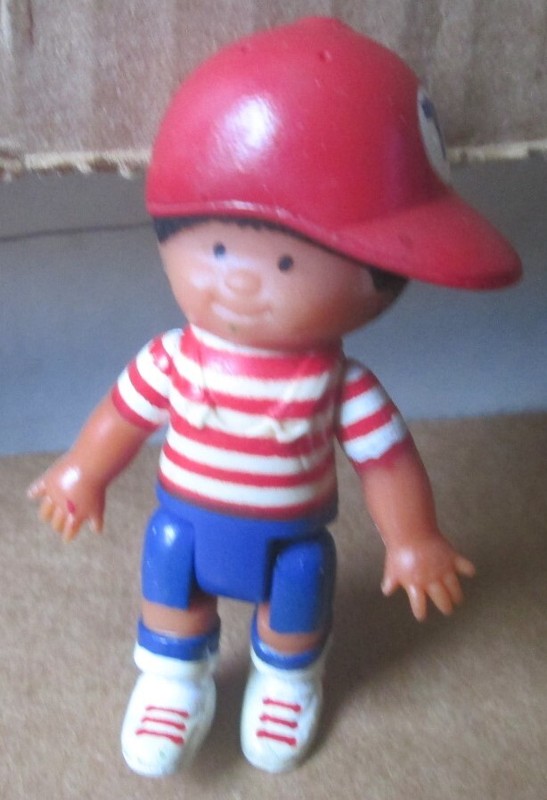 1992 TARGET Targeteers Black Boy jointed Figure 2.5"