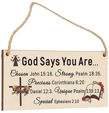 Christian Inspirational Gifts For Women And Men - Religious Scripture Wall Decor