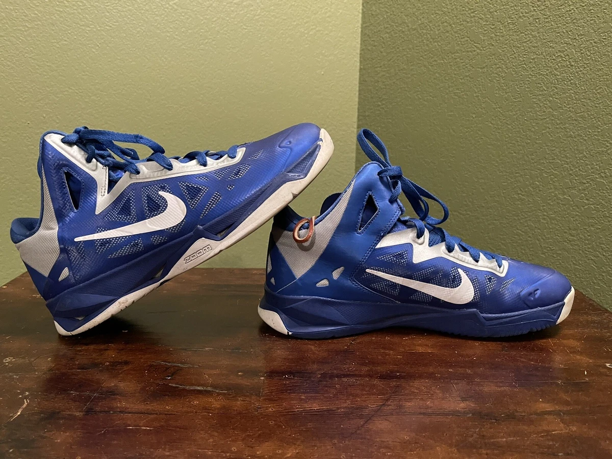 Nike Zoom Hyperchaos 535272-400 9.5 Hyper Blue Wolf | eBay