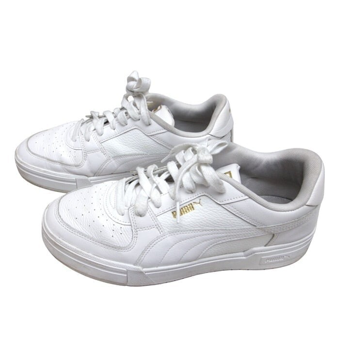 Puma White Low-Top Sneakers - Size 12 Men’s | Free Shipping