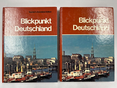 Blickpunkt Deutschland  Teachers Edition And Student Edition. 2 Book set