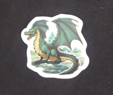 Magical Fantasy Dragon Sticker 1.5" AW 