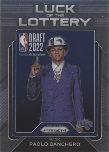 2022 Select Paolo Banchero Blue Prizm Premier Level Rookie PSA 10