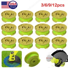 3-12PCS Premium Twisted Trimmer Line Spool For Ryobi AC80RL3 .080" 18V 24V 40V
