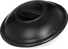 QTY 125: Dinex DXHHDM903 Disposable  Lid 9" Diameter High Heat Durable NEW