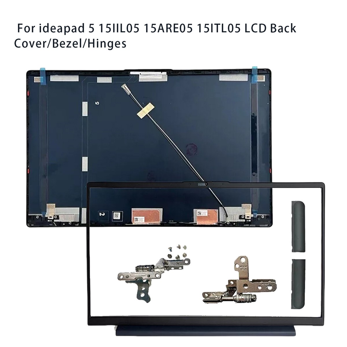 Laptop Back Cover Replacement LCD Back Cover / Bezel For Lenovo IdeaPad 5 15IIL05, 15ARE05, 15ITL05 Laptop - Open Box Lenovo Ideapad 5 15itl05 Manual