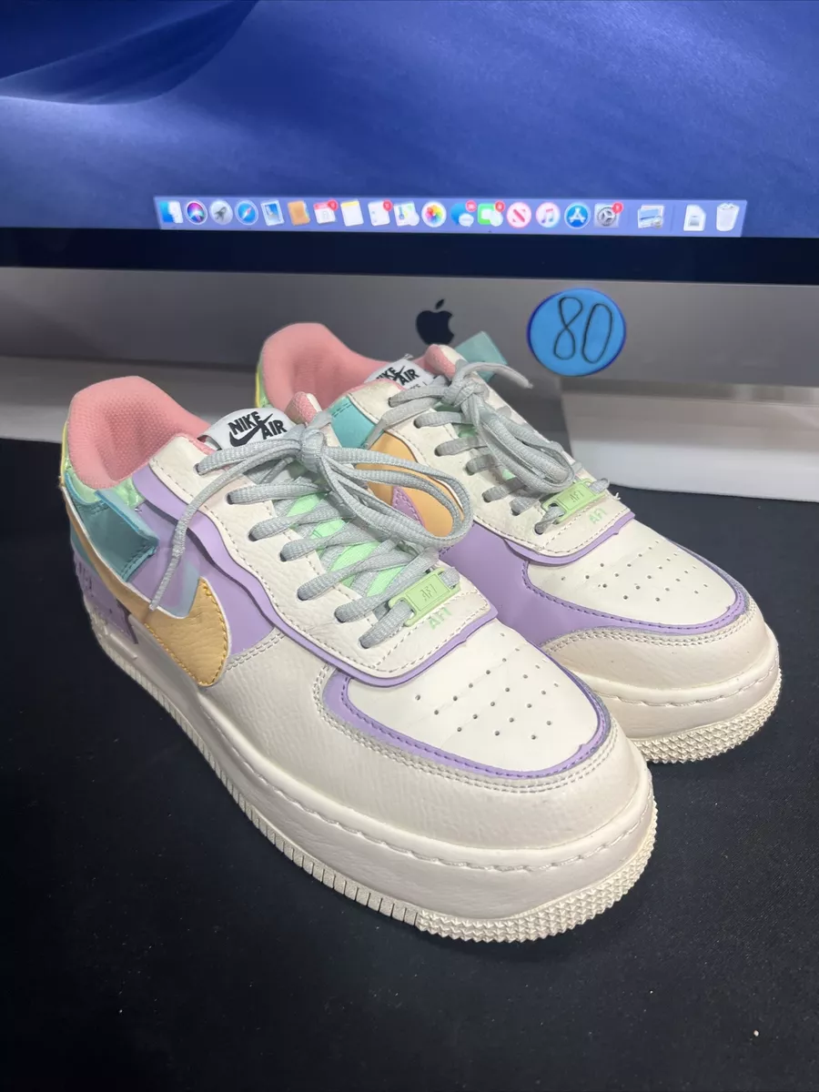 Nike Air Force 1 Shadow Pale Ivory 2019 C10919-101 Womens Size 9.5 Shoes | eBay