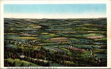Scenic Valley View East Windham Catskill Mountains New York NY Postcard WOB UNP