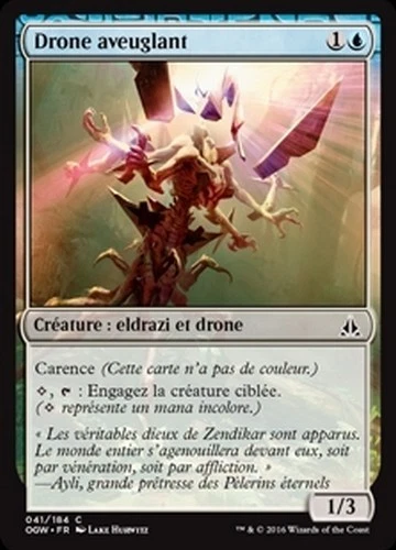 MTG Magic OGW - (x4) Blinding Drone/Drone aveuglant, French/VF - Photo 1/1
