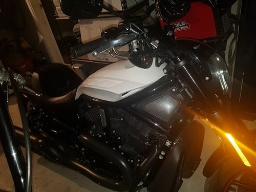 COVERS FOR HARLEY DAVIDSON VROD NIGHT ROD MUSCLE STING AIRBOX COVER & FRAME - Bild 7 von 10