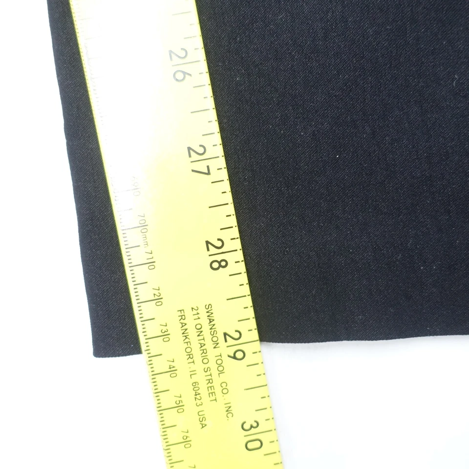 Lee Pant Womens Medium Black Modern Series Straight Fit Stretch Pockets Pull On - Image 2 of 4