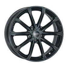ALUFELGE MAK DAVINCI FUR AUDI A3 CABRIOLET 8X18 5X112 GLOSS BLACK PLS