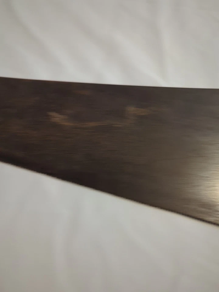 25" Antique Wooden Handle Engraved Leaves Hand Saw EC Atkins S & Co Unique - Image 4 of 4