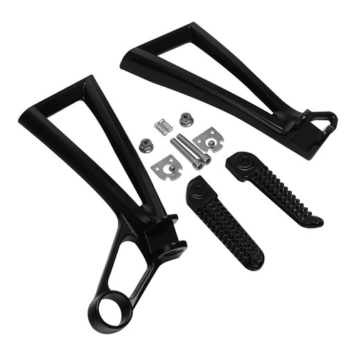 Rear Passenger Foot Pegs Bracket Fit For Yamaha YZF-R6 03-05 04 YZFR6S 06-09 US - Bild 2 von 10