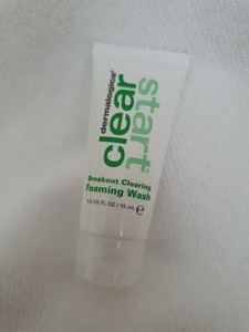 clear start face wash