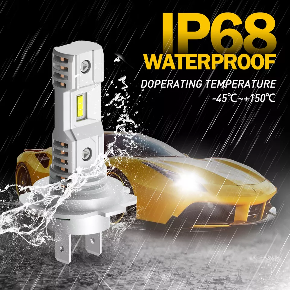 Kit de conversión de haz alto/bajo LED AUXITO H7 bombillas súper brillantes 6500K Plug&Play 2x Foto 3 de 4