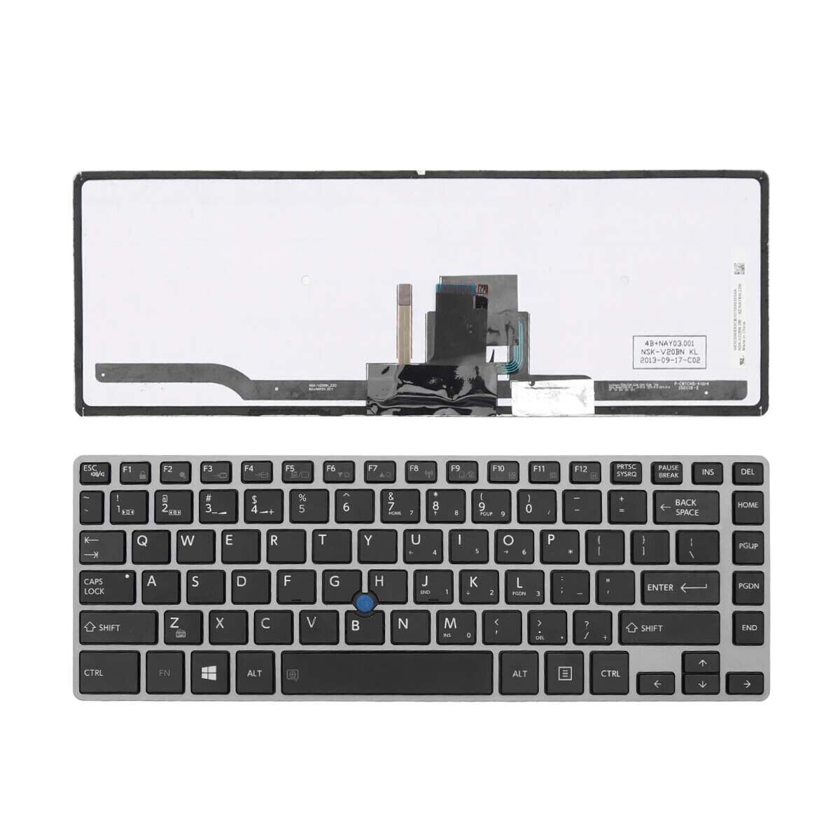 Keyboard for Toshiba Z40-A Z40-AK Z40-AB Z40 Black US Backlit | eBay