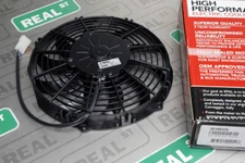 SPAL 10" Inch Low Profile Puller 12V Electric Cooling Fan Curved Blades 802 CFM