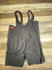 Gore Bike Wear Windstopper Soft Shell Black Cycling BIb Tights Unpadded Women XL