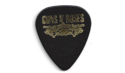 Guns N' Roses Slash Signature Guitar Pick 1988 Lies Tour Stage