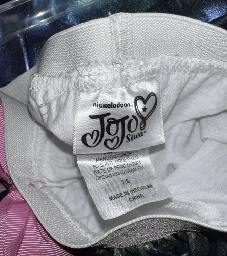 Jojo Siwa Metallic Skirt with shorts attached-Worn Once-Size 7/8 - Picture 4 of 4